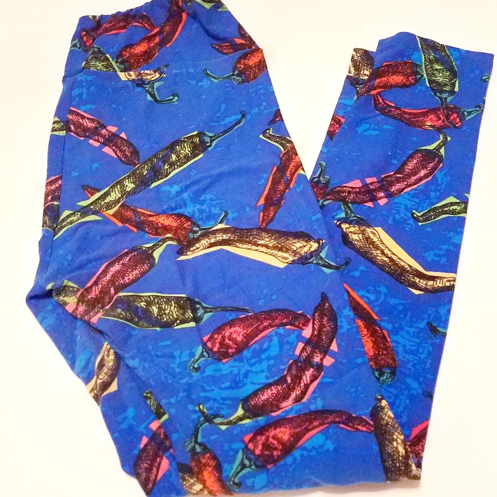 Spicy, Hot Pepper Leggings